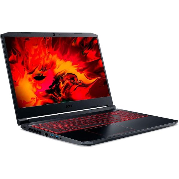 Alternative view of Notebook Gamer Acer Nitro 5 Intel Core i7-10750H, GeForce GTX 1650, 8GB RAM, SSD 512GB, 15.6' Full HD IPS 144Hz, Win11 - AN515-55-79X0