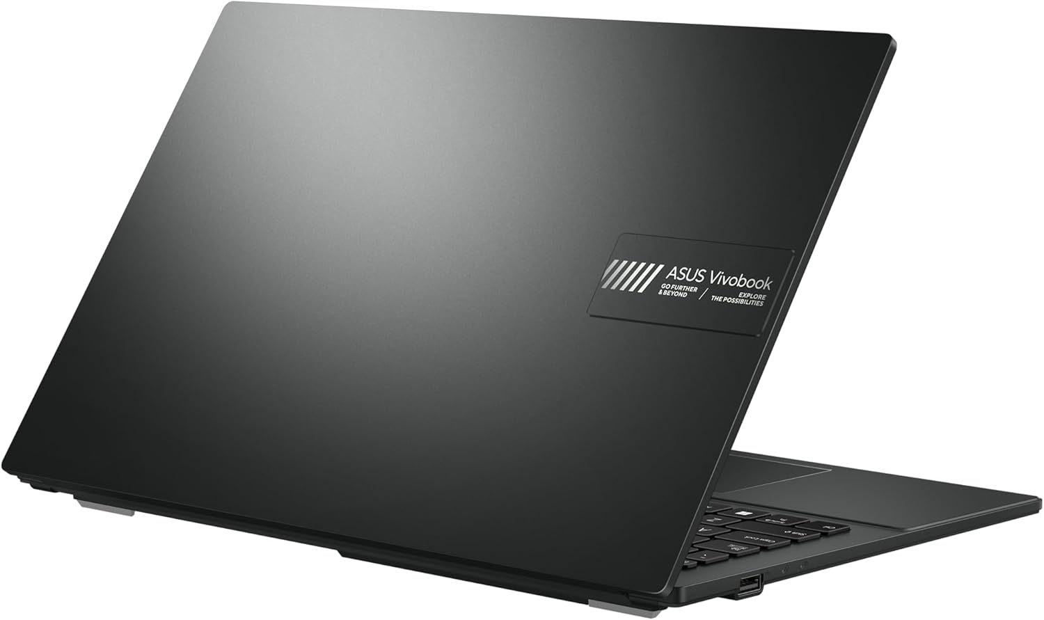 Notebook ASUS VivoBook Go 15, AMD RYZEN 5 7520U, 8GB, 256GB SSD, KeepOS, Tela 15,6" FHD, Mixed Black - E1504FA-NJ731 - Imagem 8