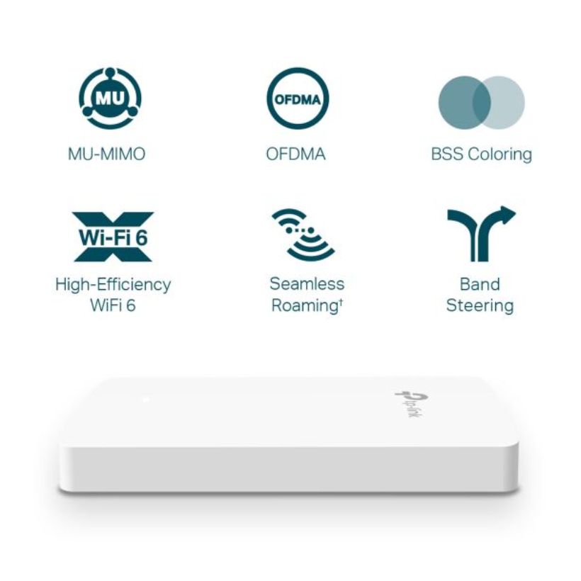 Access Point Wi-Fi 6 Gigabit Ax1800 Eap615 Wall Smb - Imagem 4