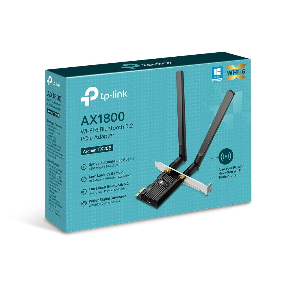 Adaptador Wifi 6 Ax1800 Bluetooth 5.2 Archer Tx20E - Imagem 3
