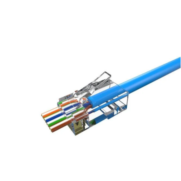 Alternative view of Conector Macho Cat6 De Passagem Rj45 Pct C/500 35050297