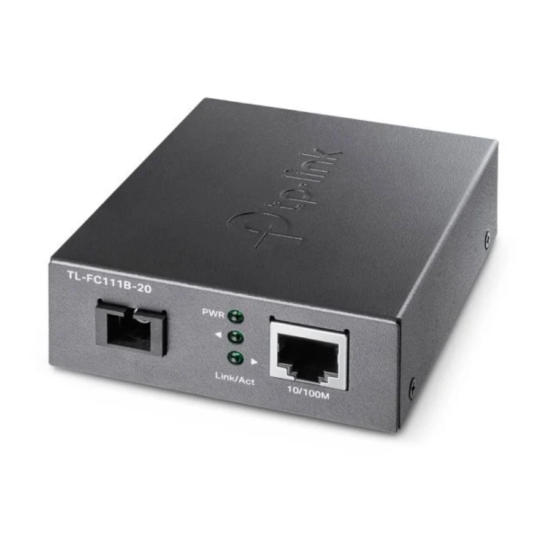 Conversor De Midia Wdm De 10/100 Mbps Tl-Fc111A-20 Smb