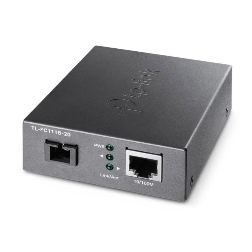 Conversor De Midia Wdm De 10/100 Mbps Tl-Fc111A-20 Smb