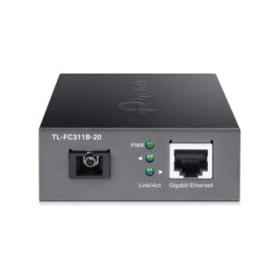 Conversor Mídia Wdm Gigabit Tl-Fc311B-20 Smb