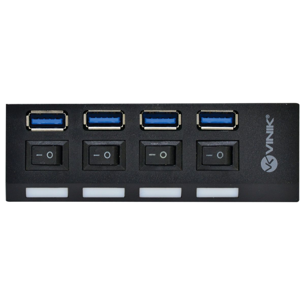 Hub Usb 3.0 4 Portas Interruptor Huv-50