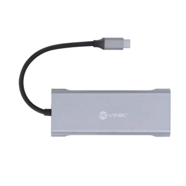 Alternative view of Hub Usb Tipo-C 7 Em 1 C/ 3X Usb 3.0 + Leitor De Cartão Sd/Tf + Hdmi + Tipo C - Hc-7