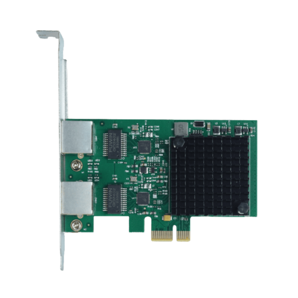 Alternative view of Placa De Rede 2.5G Dual Port Rj45 Pci-E X1 Pcyes Lc2500-2P