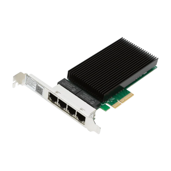 Placa De Rede 2.5G Quad Port Rj45 Chipset Intel Pci-E X4 Pcyes Lc2500-4Pit