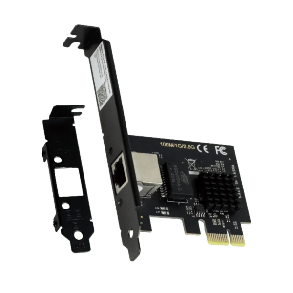 Placa De Rede 2.5G Rj45 Pci-E X1 Pcyes Lc2500-1P