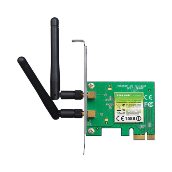Placa De Rede Wireless Pci-E 300Mbps Tl-Wn881Nd