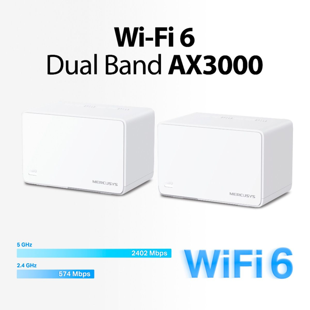 Roteador Mesh Wi-Fi 6 Gigabit Db Ax3000 Halo H80X - Imagem 3