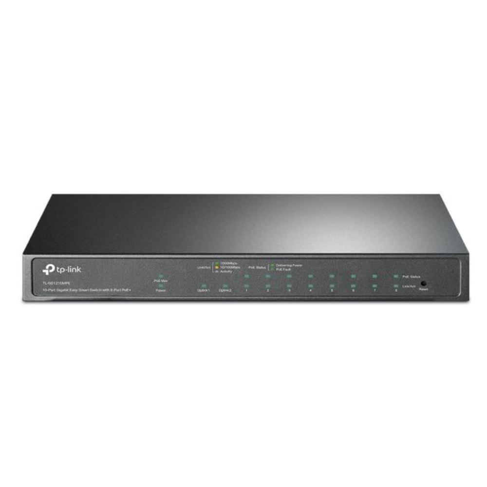 Switch Gigabit Easy C/ 10 P (8 Poe) Tl-Sg1210Mpe Smb