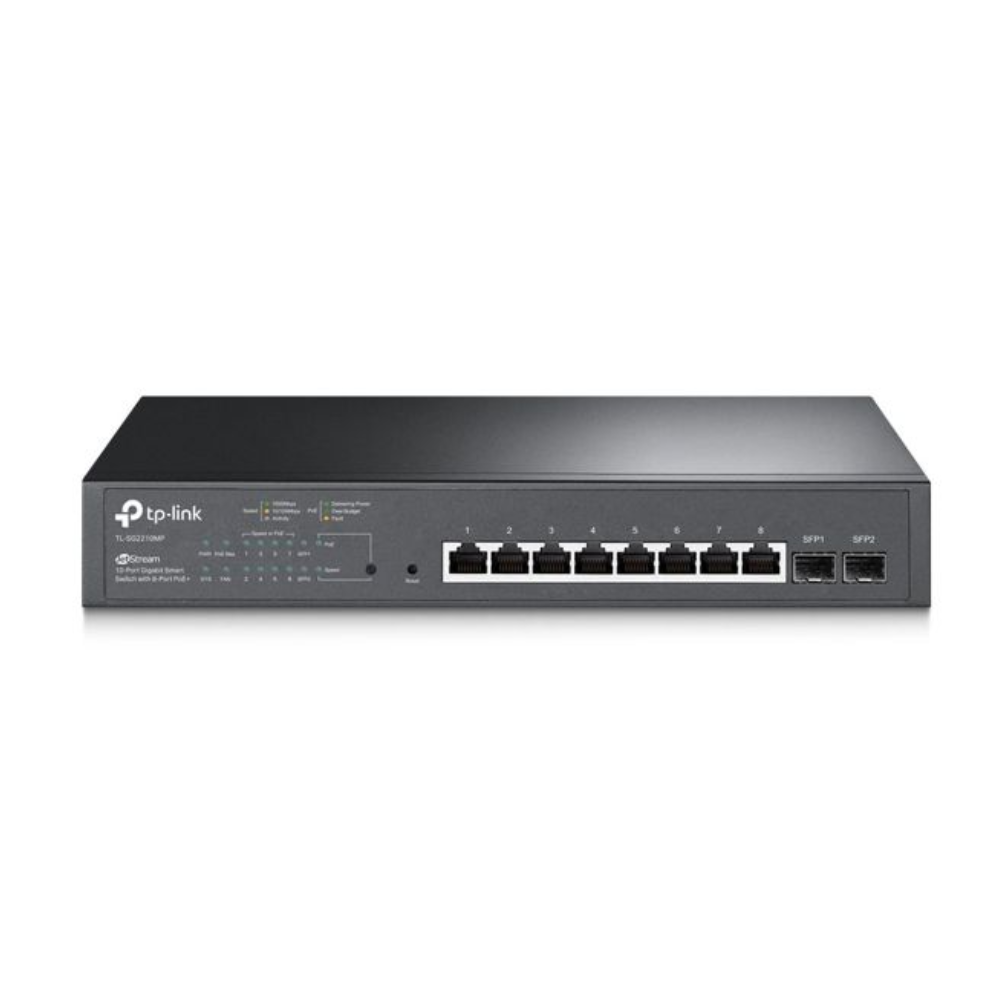 Switch Gigabit Smart 10P (8P Poe+ E 2 Sfp) Tl-Sg2210Mp Smb