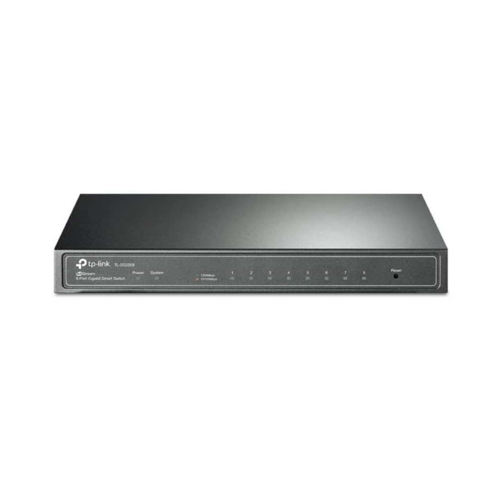 Switch Inteligente Gigabit 8P Tl-Sg2008 Smb