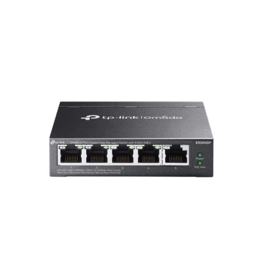 Switch 05 Portas Es205Gp Giga 4P Poe+ Ger