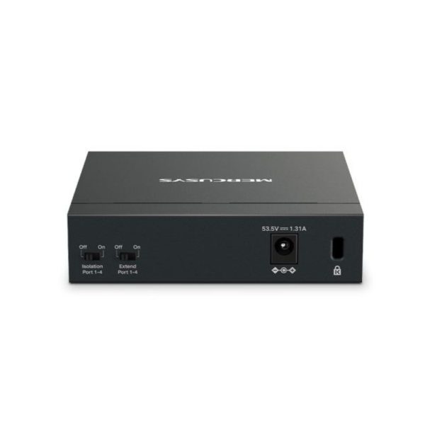 Switch De Mesa 5 P Gigabit C/ 4 Portas Poe+ Ms105Gp