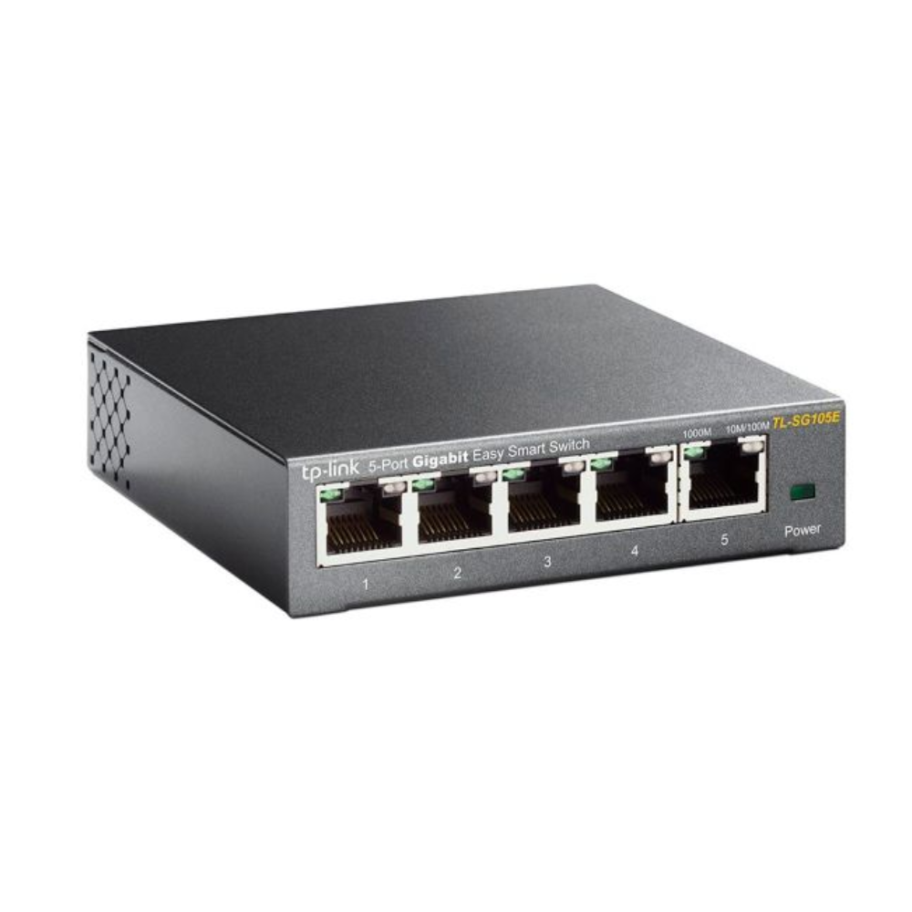 Switch Easy Smart Gigabit De 5 Portas Tl-Sg105E Smb - Imagem 2
