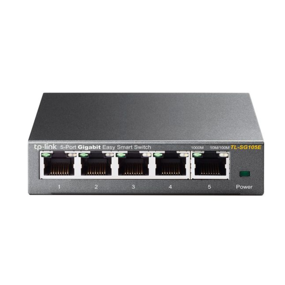 Switch Easy Smart Gigabit De 5 Portas Tl-Sg105E Smb