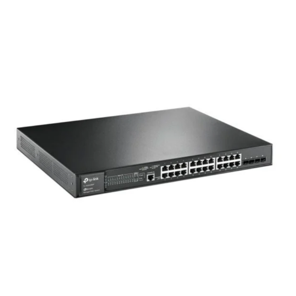 Alternative view of Switch Geren. Gigabit L2+ C/24P Poe Tl-Sg3428Mp Smb