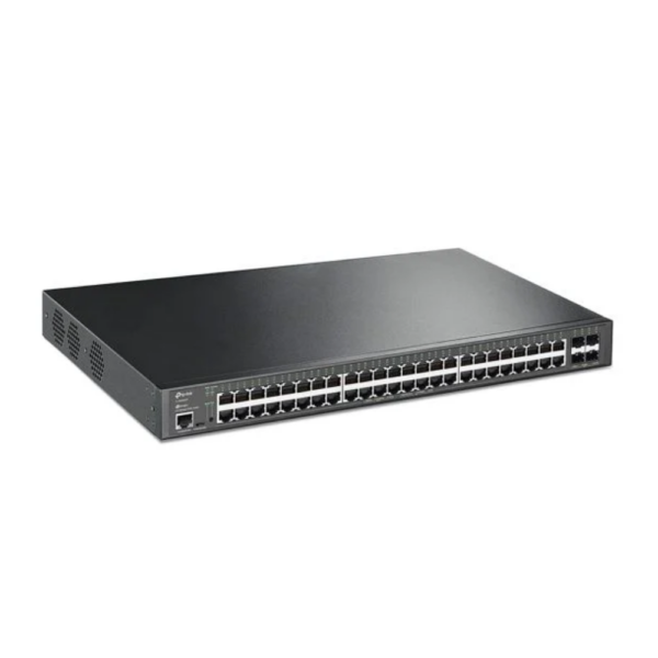 Alternative view of Switch Gerenciável 48P Gigabit Poe+ 4 Sfp+ 10Ge Tl-Sg3452Xp Smb