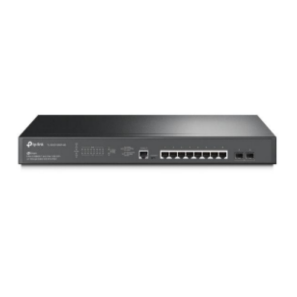 Switch Gerenciável  L2+ 10 P C/ 8 P 2.5 Gbps Poe+ E 2 Slots Sfp+ De 10Gbps Tl-Sg3210Xhp-M2 Smb