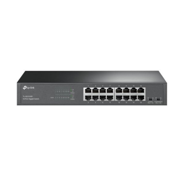 Switch Gigabit C/ 16 P (8 Poe) Tl-Sg1016Pe Smb