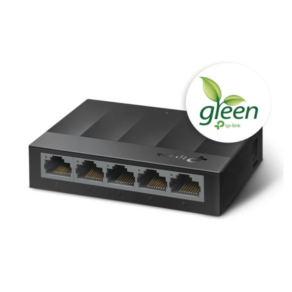 Switch Gigabit 5 Portas 10/100/1000 Ls1005G Smb Importado
