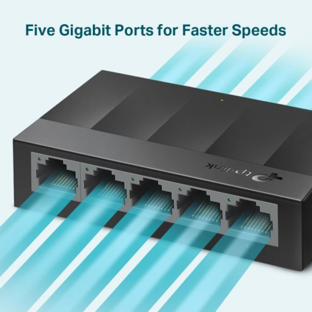 Switch Gigabit 5 Portas 10/100/1000 Ls1005G Smb Importado - Imagem 3