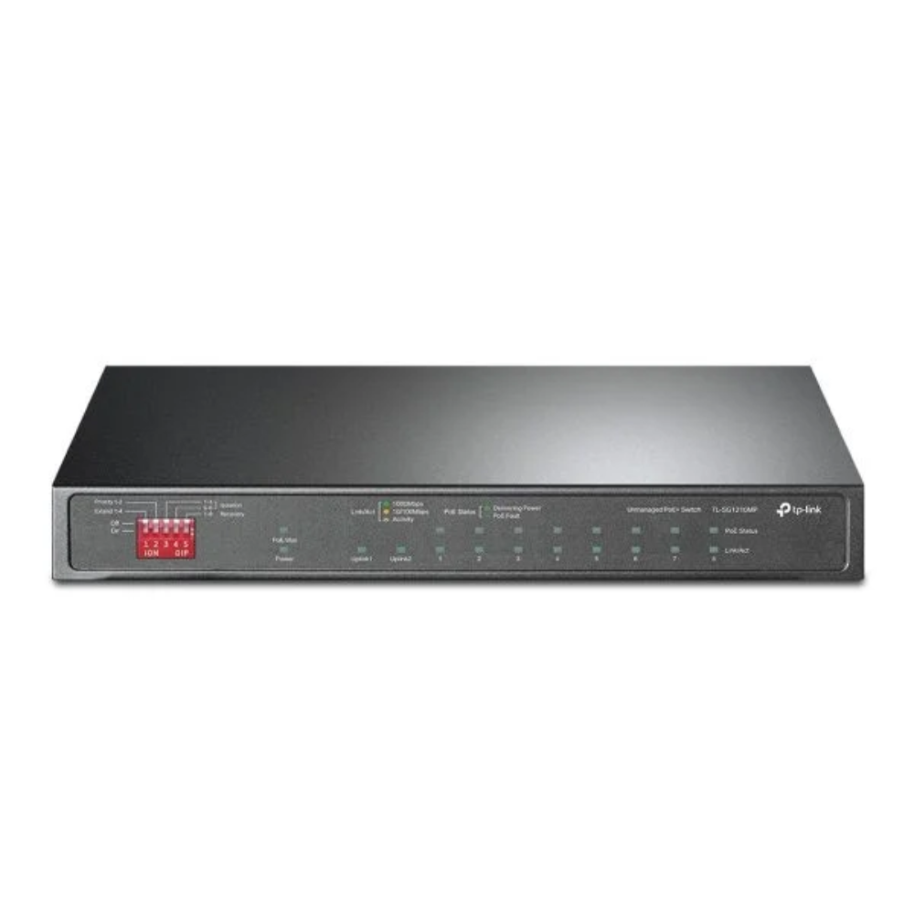 Switch Gigabit C/ 10 P (8 Poe) Tl-Sg1210Mp Smb