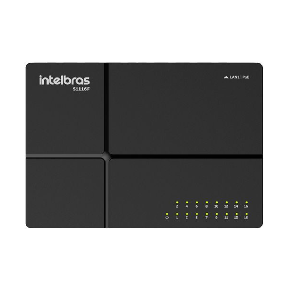 Switch Não Gerenciável Fast Ethernet 16 Portas S1116F 4760132 - Imagem 3