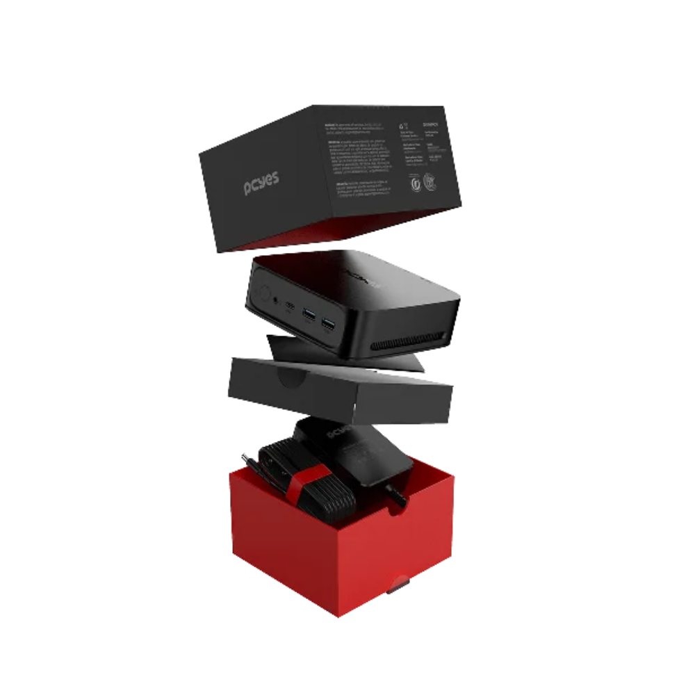 Mini Computador B300 Hexa-Core I3 1215U 3.30 Ghz Mem 8Gb Ddr4 Ssd 512Gb Nvme Wi-Fi Bluetooth Windows 11 Pro - Imagem 6