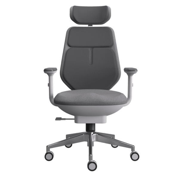 Alternative view of Cadeira Ergonomica Sublime Pcyes X Backrobo - White - Pcybrwt