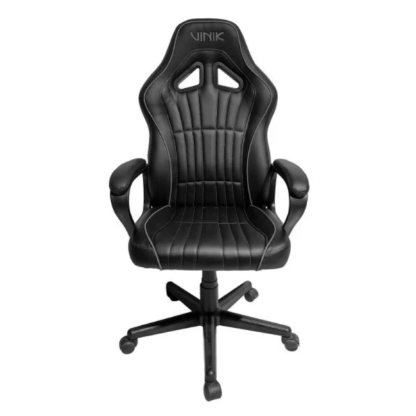 Alternative view of Cadeira Gamer Atlas - Preta/Cinza