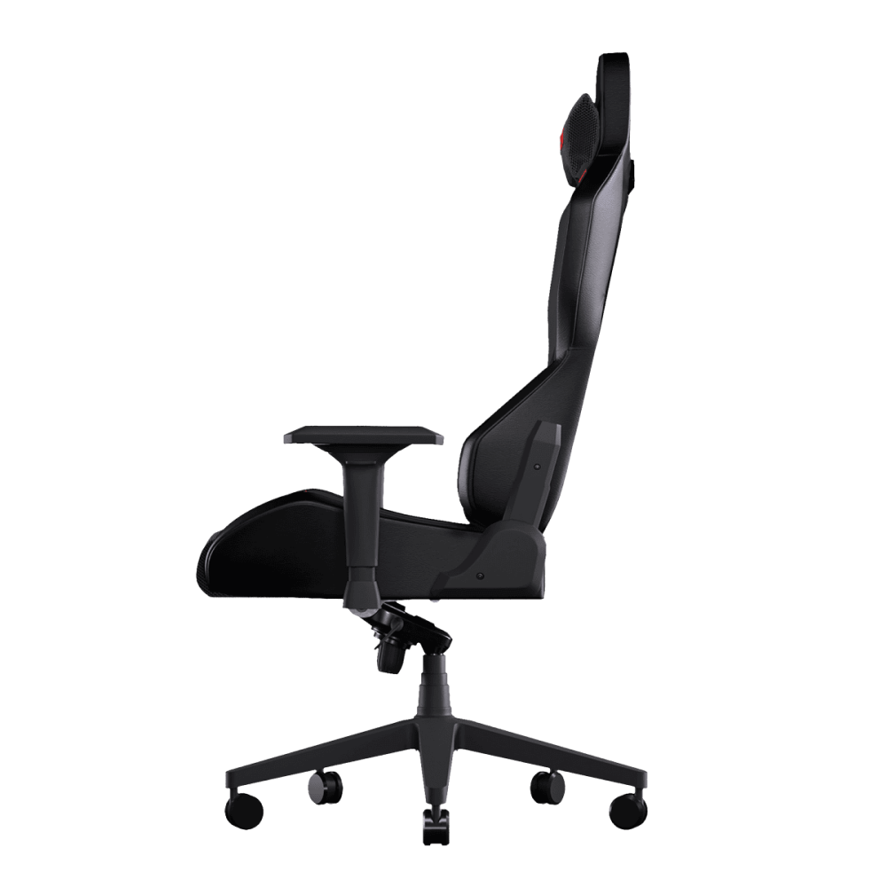 Cadeira Gamer Ergonomica Pcyes Sentinel Black Vulcan - Pcstl-Pt - Imagem 3