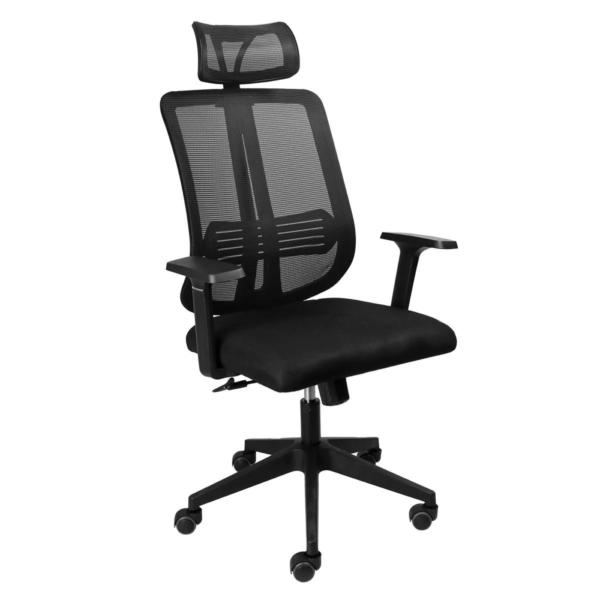 Cadeira Escritório Office Go Star Plus Preta - Cogsp10P