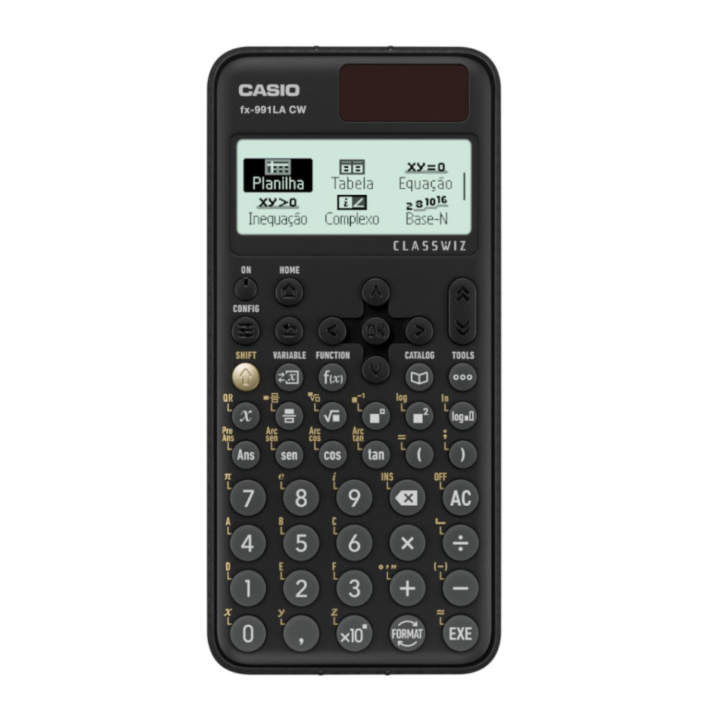 Calculadora Cientifica 12 Dígitos Preta - Fx-991Lacw-W4-Dt