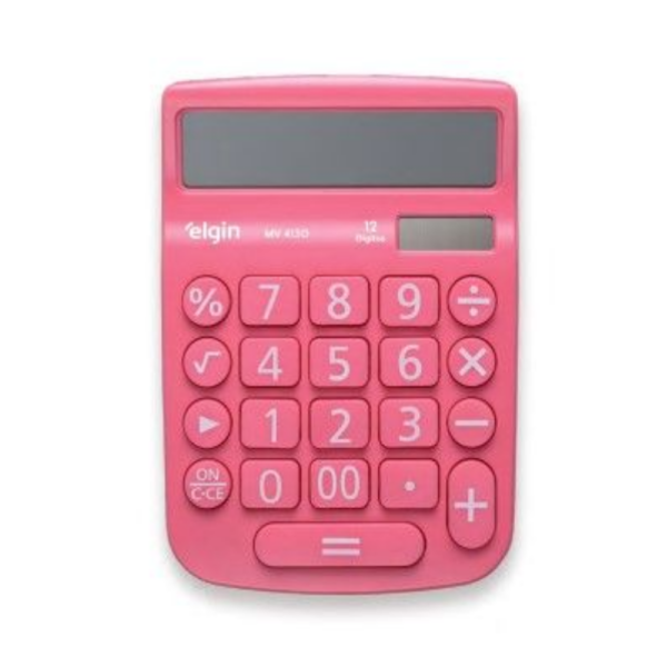 Alternative view of Calculadora De Mesa 12 Dígitos Mv-4130 Rosa