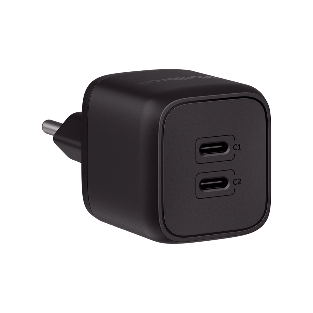 Carregador Ultrarrapido 45W C/ 2 Portas Usb-C Gan Ec20 4820191 - Imagem 2