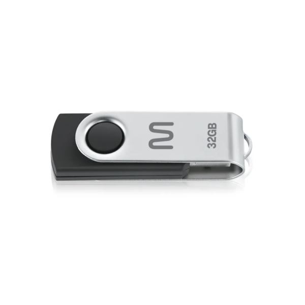 Alternative view of Pen Drive 32Gb Twist2 Preto/Prata Pd589