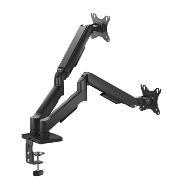 Alternative view of Suporte Articulado Para 2 Monitores De 17-32" Assistido Por Mola - Sm-012Gd
