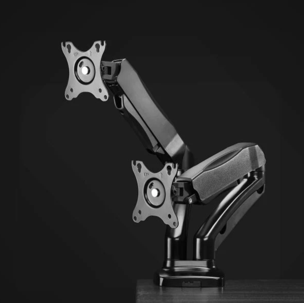 Suporte Articulado Para 2 Monitores De 17 A 32" C/ Pistão A Gás - Sm-341B - Imagem 3