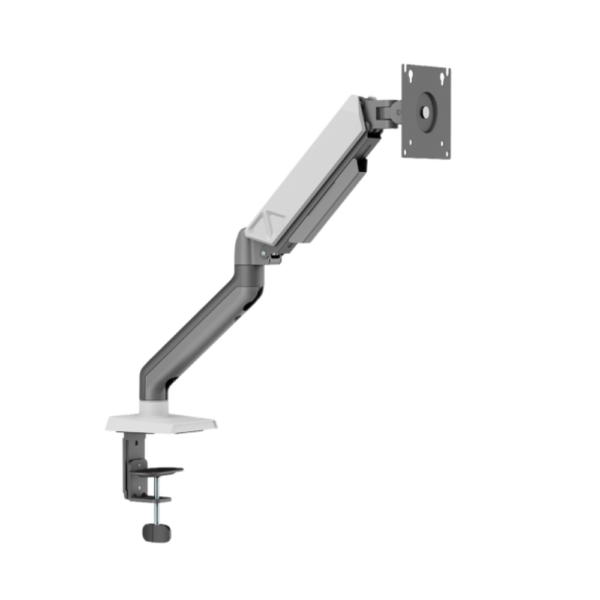 Suporte De Monitor Articulado C/ Mola Mecânica 17 A 32" - Cinza E Branco - Sm-051Cb