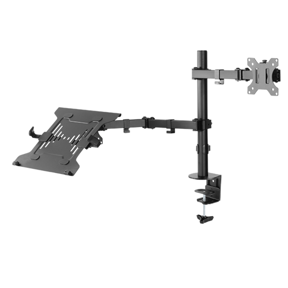 Suporte Para Monitor E Notebook Com Articulação Dupla - Plmsmn1A - Imagem 2