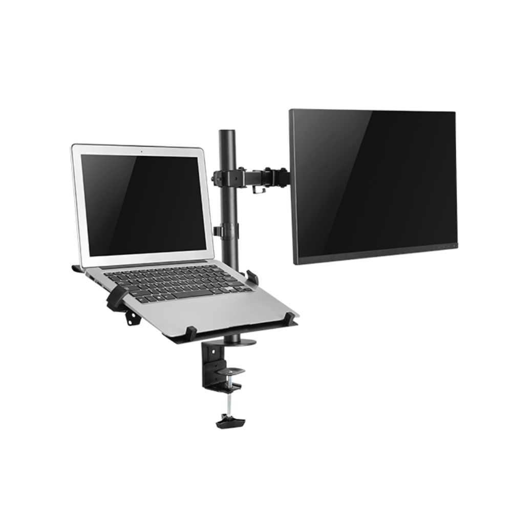 Suporte Para Monitor E Notebook Com Articulação Dupla - Plmsmn1A - Imagem 3