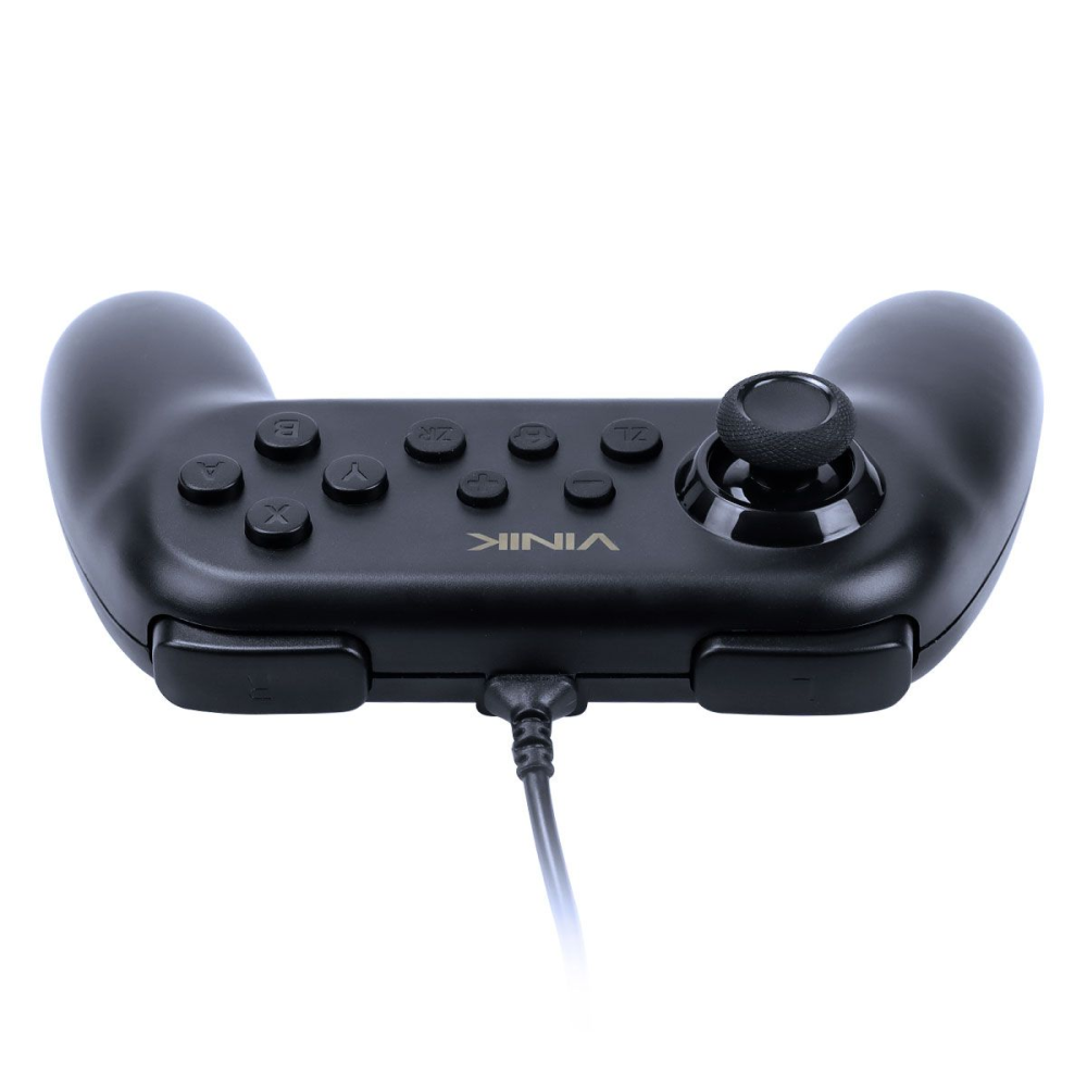 Controle Para Nintendo Switch Com Fio Usb Modelo Ns Preto - Imagem 4