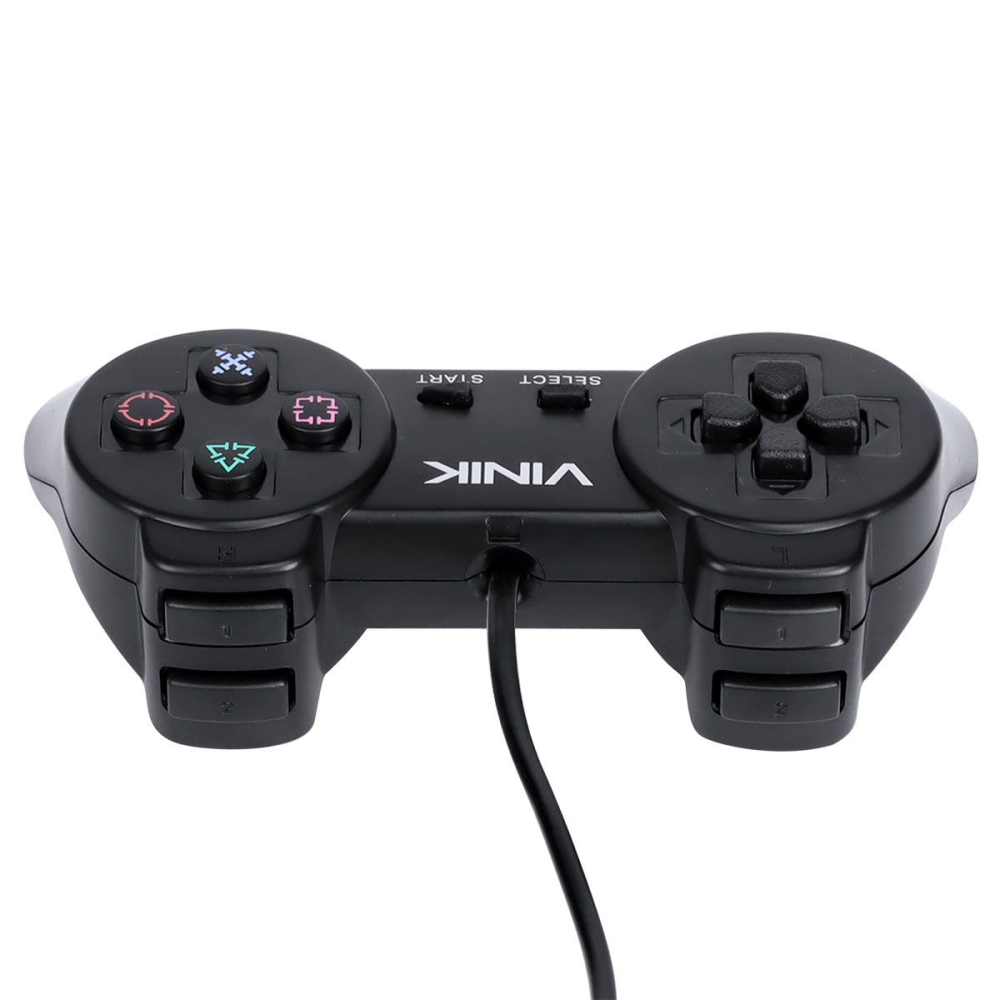Controle Pc Usb Ps1/Playstation 1 Preto - Retrô - Vinik Play 1 Preto - Imagem 4