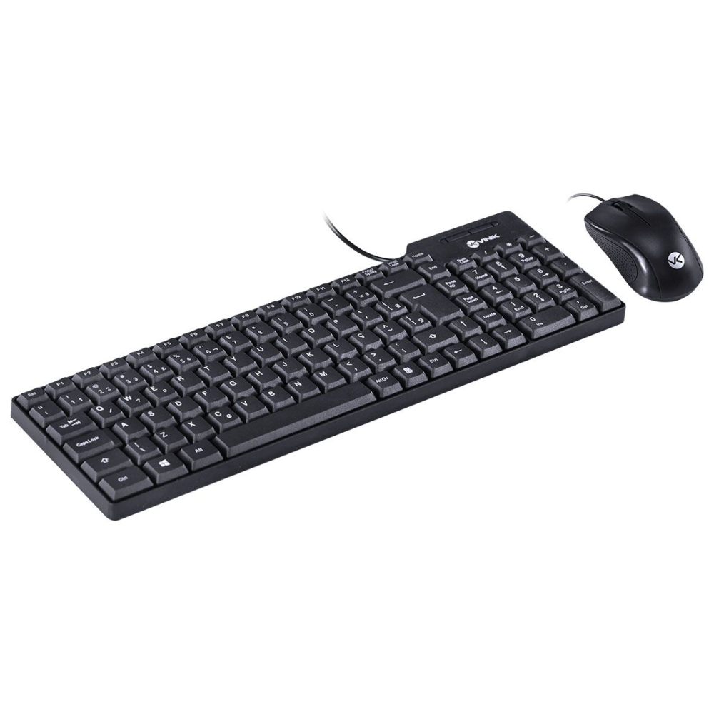 Kit Teclado E Mouse Usb Dynamic - Mouse 1000 Dpi Cabo 1.8 Metros - Vinik - Cd100 - Imagem 3