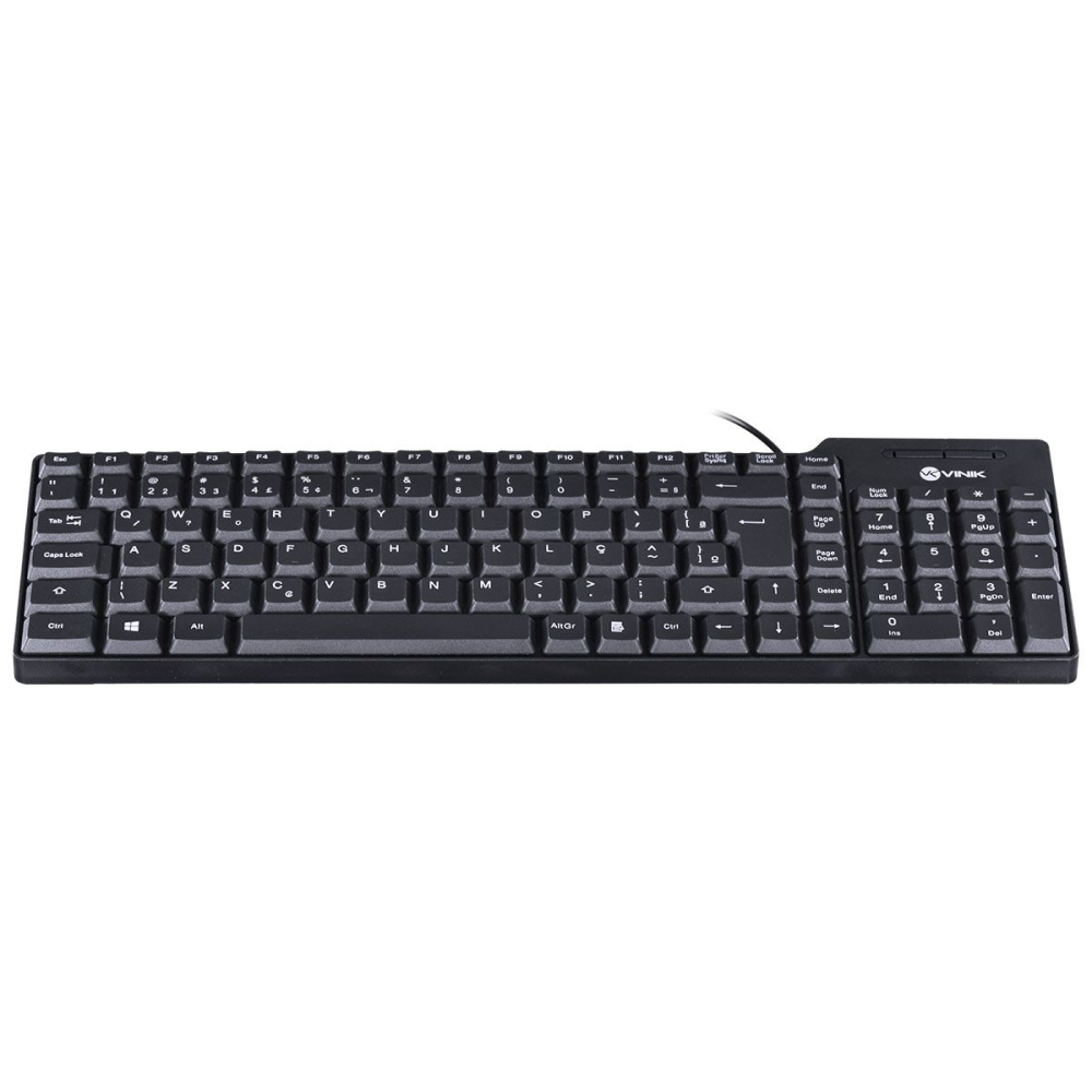 Kit Teclado E Mouse Usb Dynamic - Mouse 1000 Dpi Cabo 1.8 Metros - Vinik - Cd100 - Imagem 4