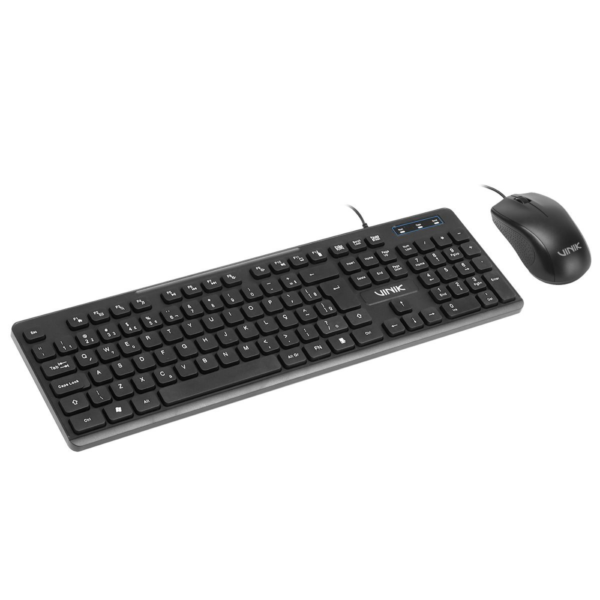 Alternative view of Kit Teclado E Mouse Usb Slim Chocolate Vinik - Sc100