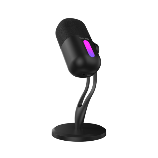 Alternative view of Microfone Gamer Condensador Pcyes Volini Black Vulcan Rgb Usb - Mgvlnbv